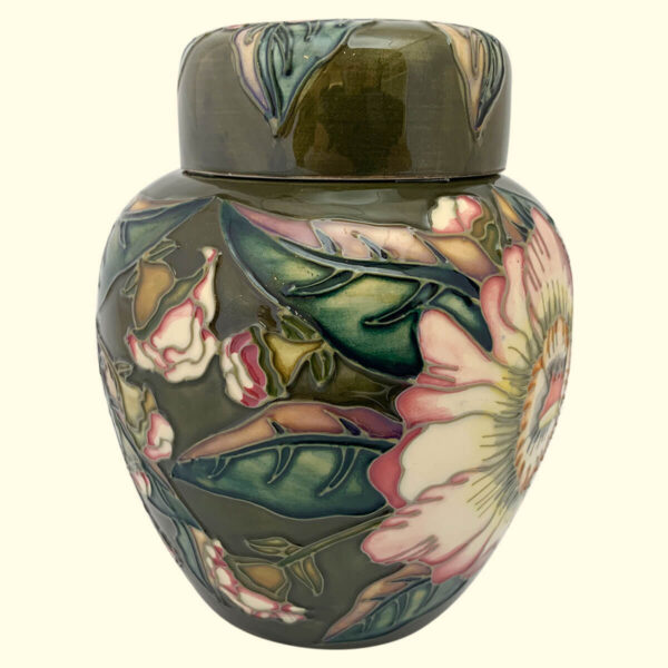 MOORCROFT Gustavia Augusta Ginger Jar on the 769/6 shape