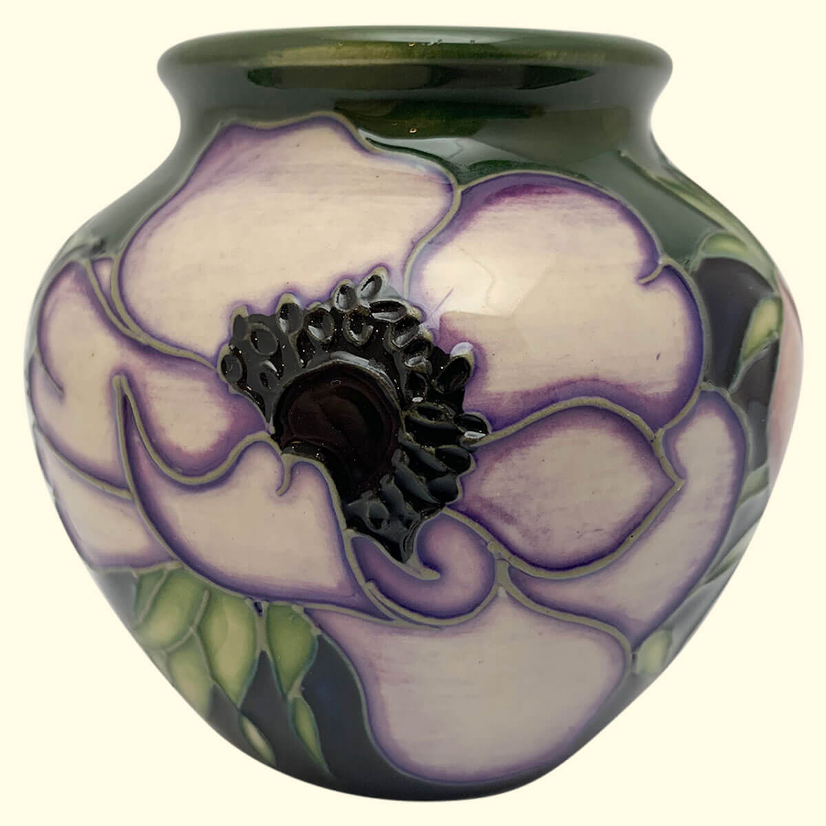 ムーアクラフト 花瓶 MOORCROFT PLUM - インテリア小物