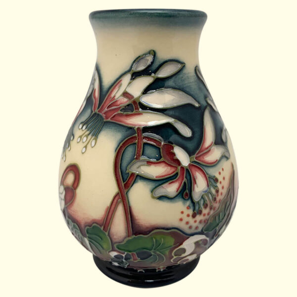 MOORCROFT Minuet vase on the 7/3 shape