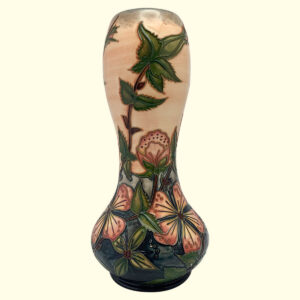 MOORCROFT Sweet Briar Pink vase on the 92/11 shape