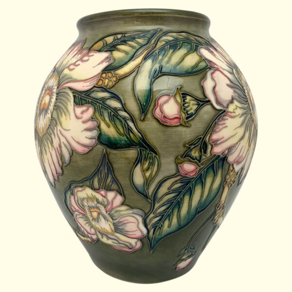 MOORCROFT Gustavia Augusta Trial vase Dated 11-6-98 on the 4/8 shape