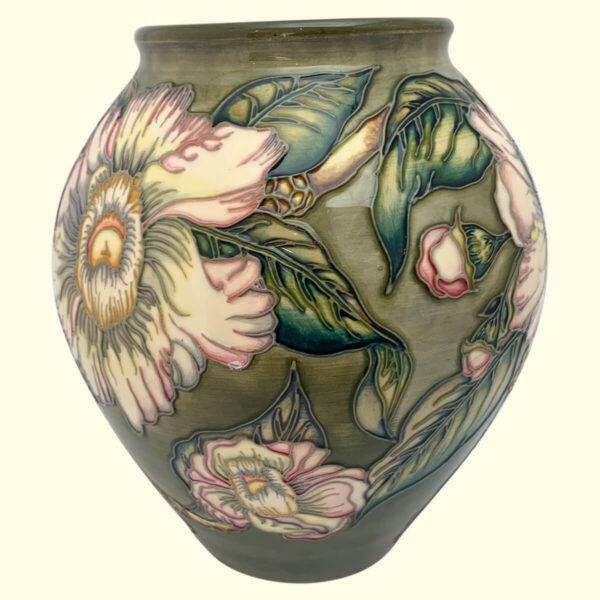 MOORCROFT Gustavia Augusta Trial vase Dated 11-6-98 on the 4/8 shape