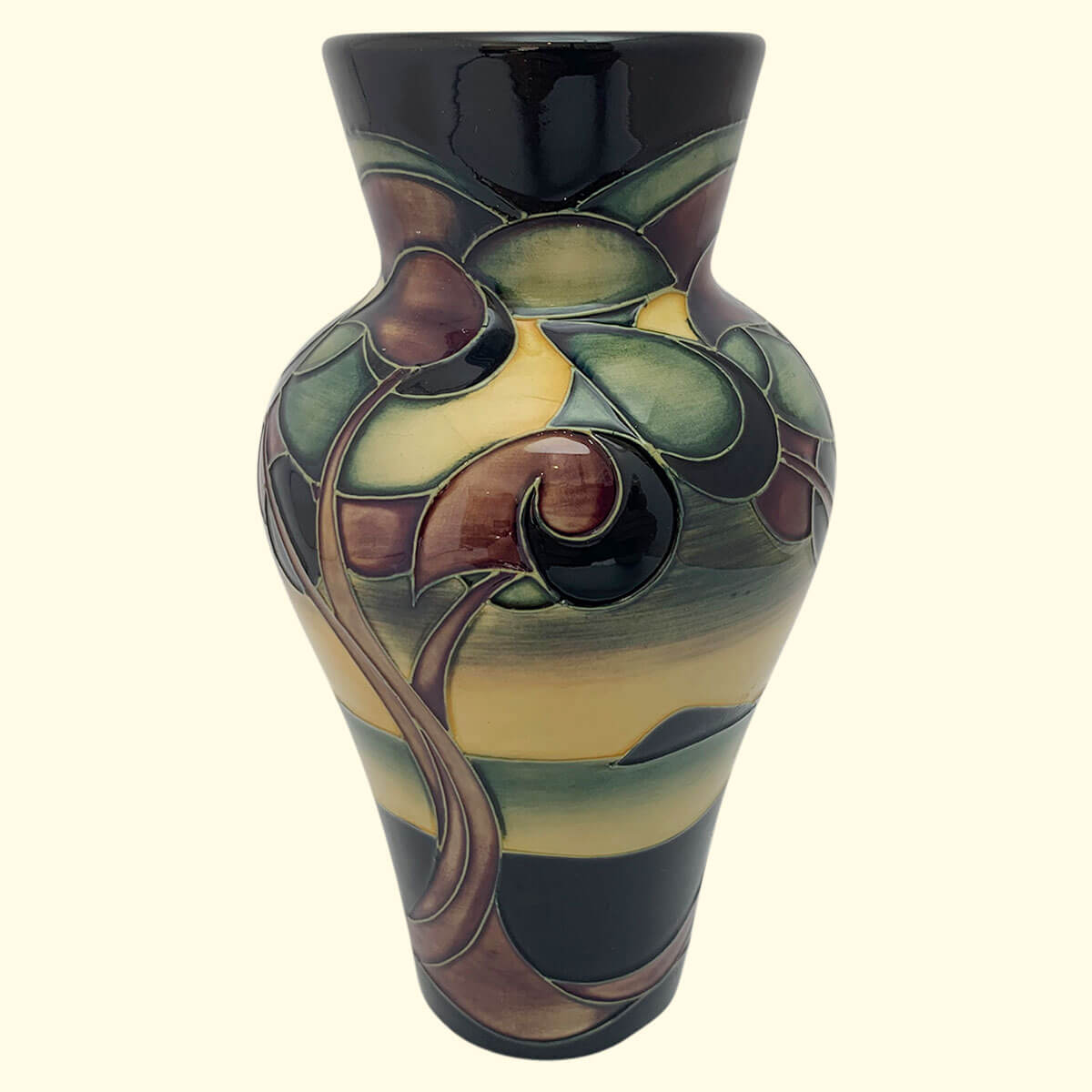 MOORCROFT Western Isles vase on the 23/8 shape - Moorcroft Vaults