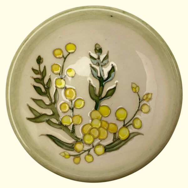 MOORCROFT Wattle coaster on the 780/4 shape