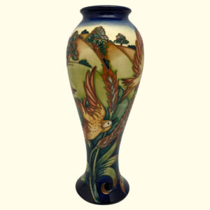 MOORCROFT The Lark Ascending vase on the 75/10 shape