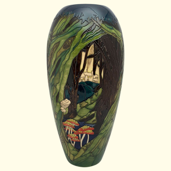 MOORCROFT Ancient Woodland vase on the 101/14 shape