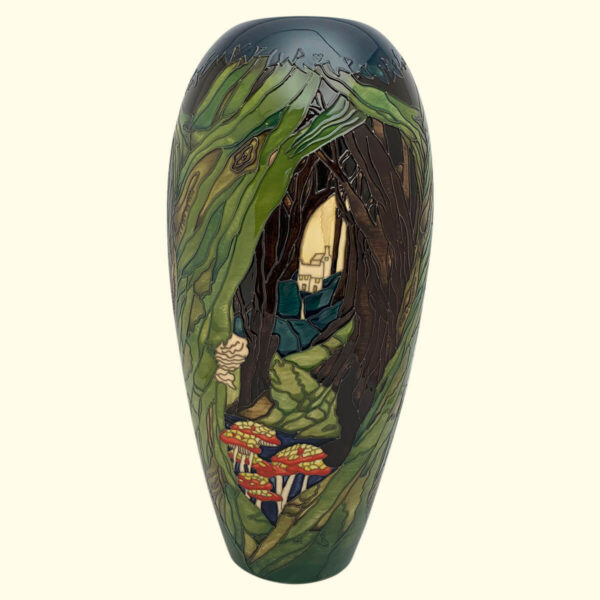 MOORCROFT Ancient Woodland vase on the 101/14 shape