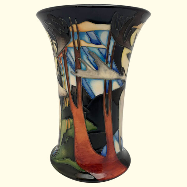 MOORCROFT Wapiti vase on the 158/8 shape