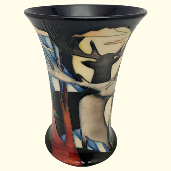 MOORCROFT Wapiti vase on the 158/8 shape