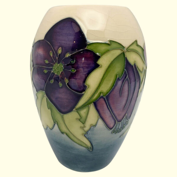 MOORCROFT Hellabore vase on the 102/5 shape