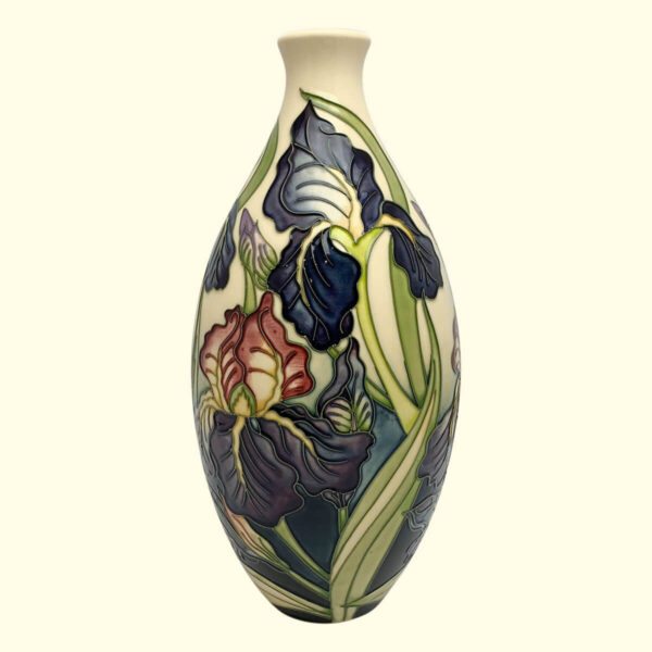 MOORCROFT Rainbow Flower vase on the 9/12 shape