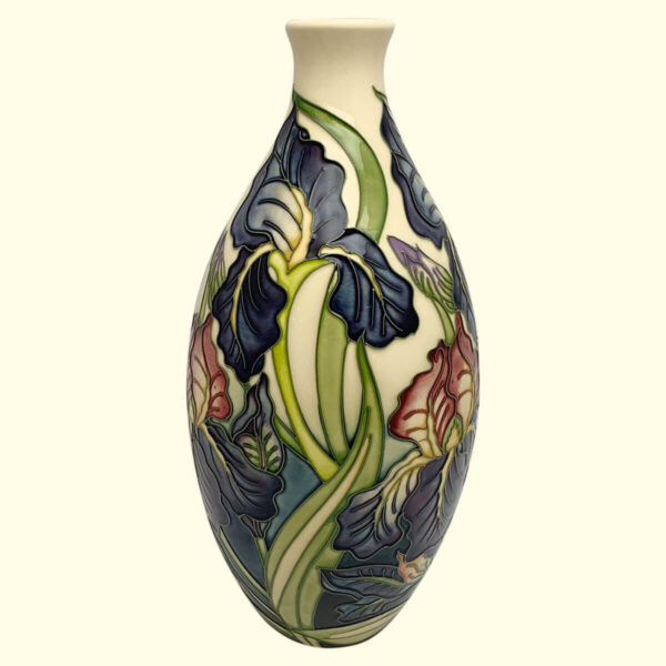 MOORCROFT Rainbow Flower vase on the 9/12 shape