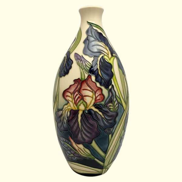 MOORCROFT Rainbow Flower vase on the 9/12 shape