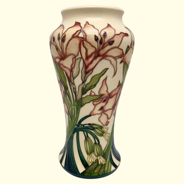 MOORCROFT Madonna Lily (colourway) vase on the 95/10 shape