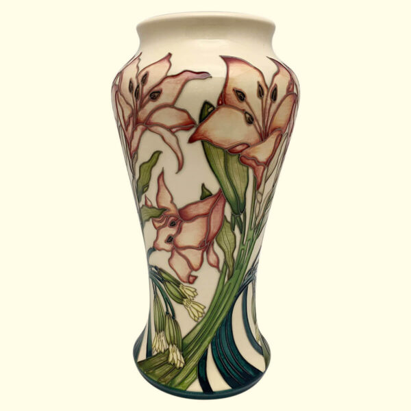 MOORCROFT Madonna Lily (colourway) vase on the 95/10 shape