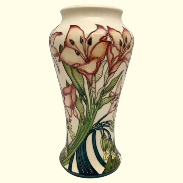 MOORCROFT Madonna Lily (colourway) vase on the 95/10 shape