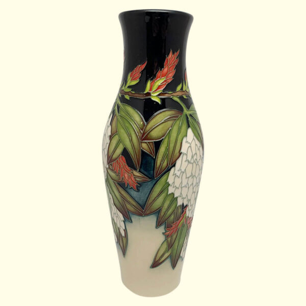 MOORCROFT Forest Flame Trial vase Dated 29-11-12 on the 120/9 shape