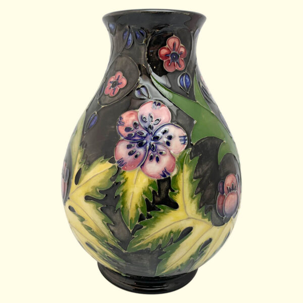 MOORCROFT Buttercup colourway design vase on the 7/7 shape