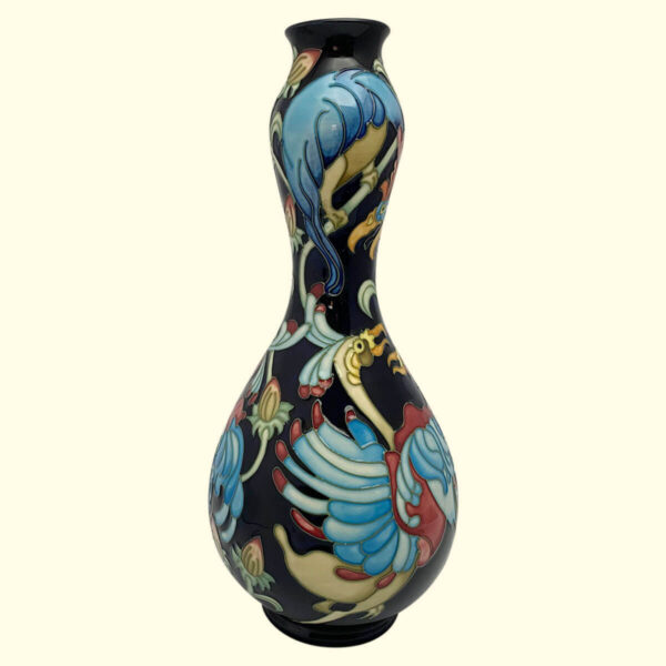 MOORCROFT Can-Can Birds vase on the 70/11 shape