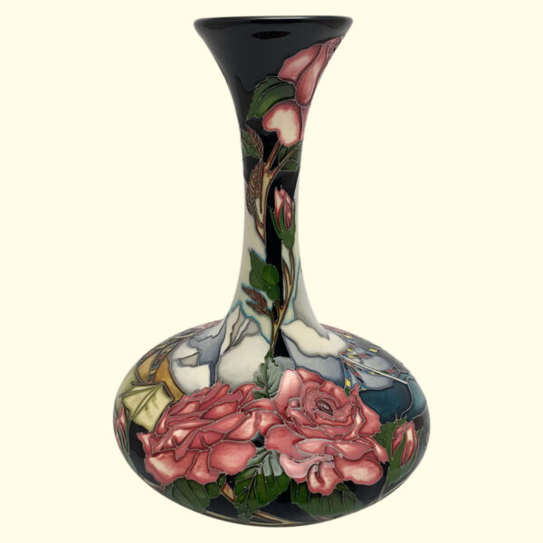 MOORCROFT Coronation Day Trial vase Dated 28-8-15 on the 104/9 shape