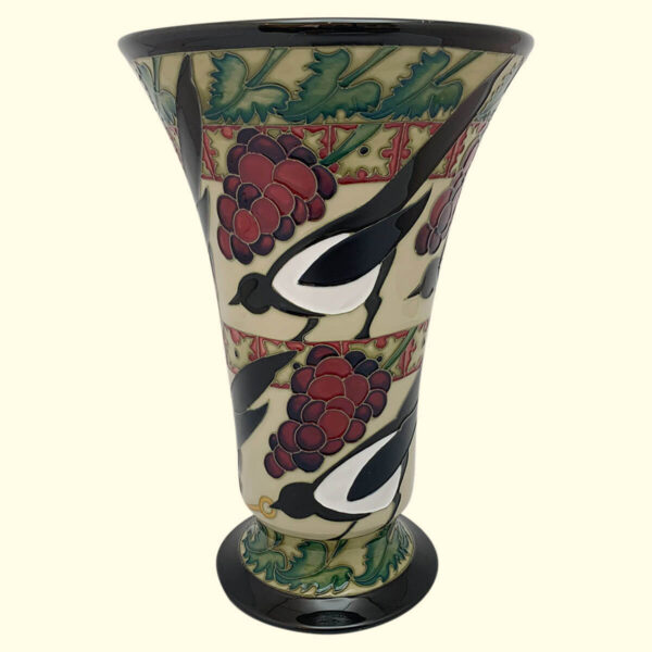 MOORCROFT The Secret Trial vase Dated 3-6-10 on the 87/9 shape ...