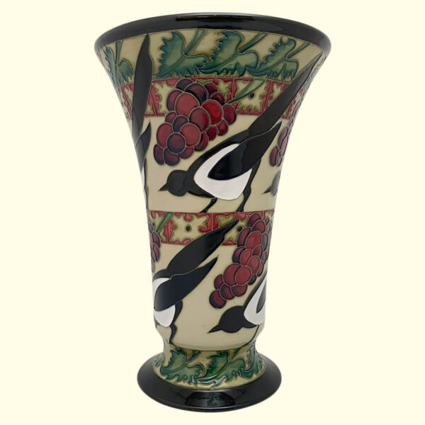 MOORCROFT The Secret Trial vase Dated 3-6-10 on the 87/9 shape ...