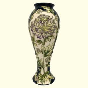 MOORCROFT Chrysanthemum (Colourway) Trial vase Dated 20-11-03 on the 75/10 shape