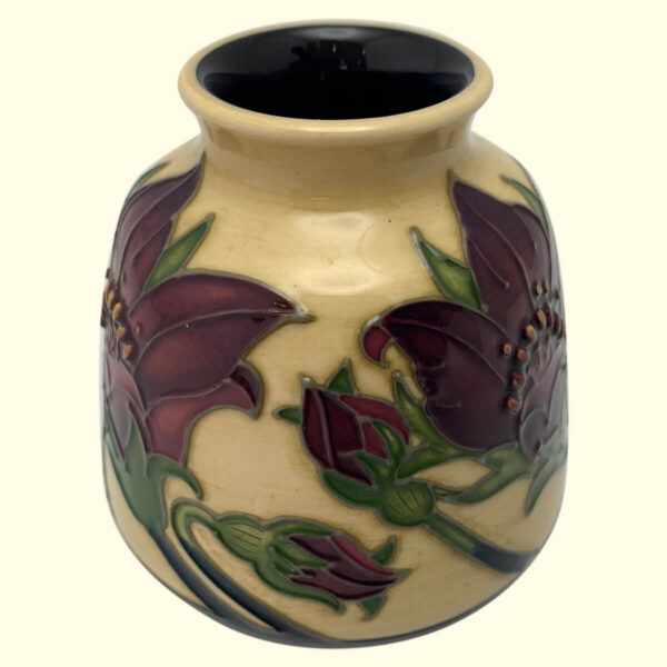 MOORCROFT Pulsatilla vase on the 198/3 shape