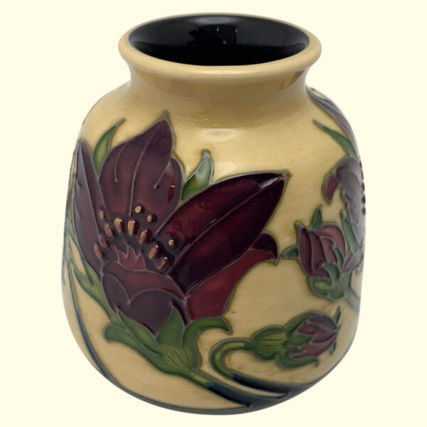 MOORCROFT Pulsatilla vase on the 198/3 shape