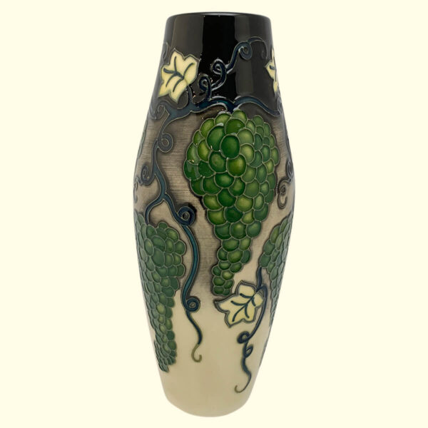 MOORCROFT Quissac Vineyard vase on the 06/8 shape