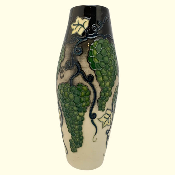 MOORCROFT Quissac Vineyard vase on the 06/8 shape