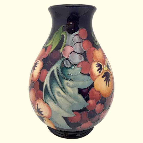 MOORCROFT A Fruit Feast vase on the 7/7 shape