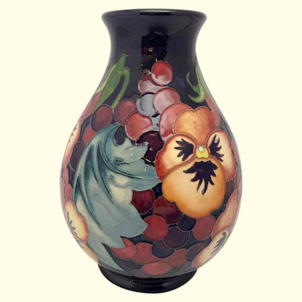 MOORCROFT A Fruit Feast vase on the 7/7 shape