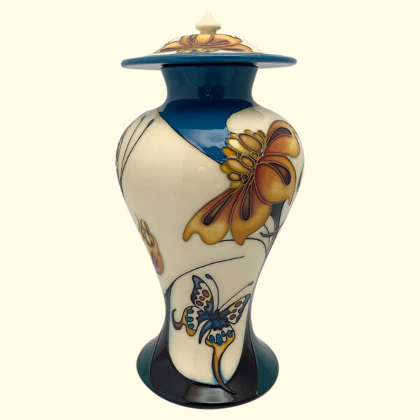 MOORCROFT Butterfly Medley urn on the 317/9 shape